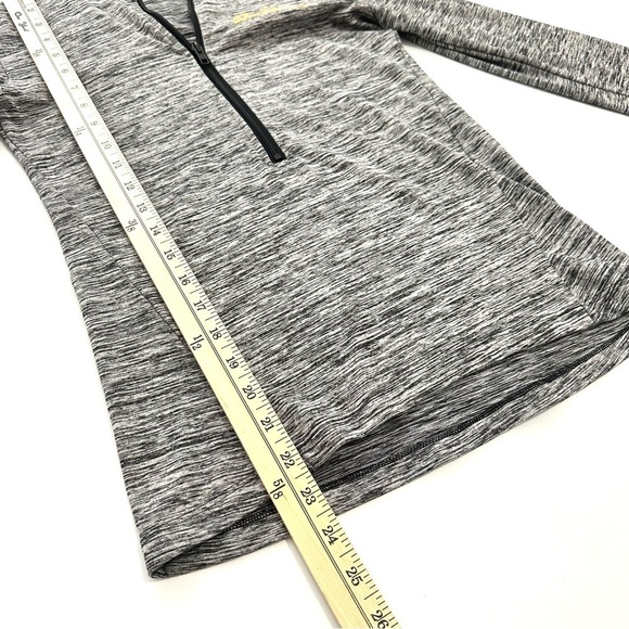 Victorias Secret PINK Sz XS Grey Sun Devils ASU Collegiate 1/2 Zip Pullover Top - Picture 8 of 10